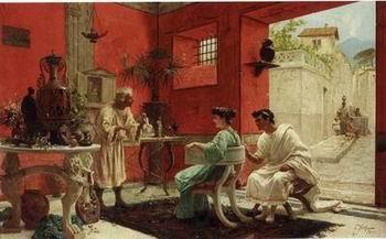 unknow artist Arab or Arabic people and life. Orientalism oil paintings 37 Spain oil painting art